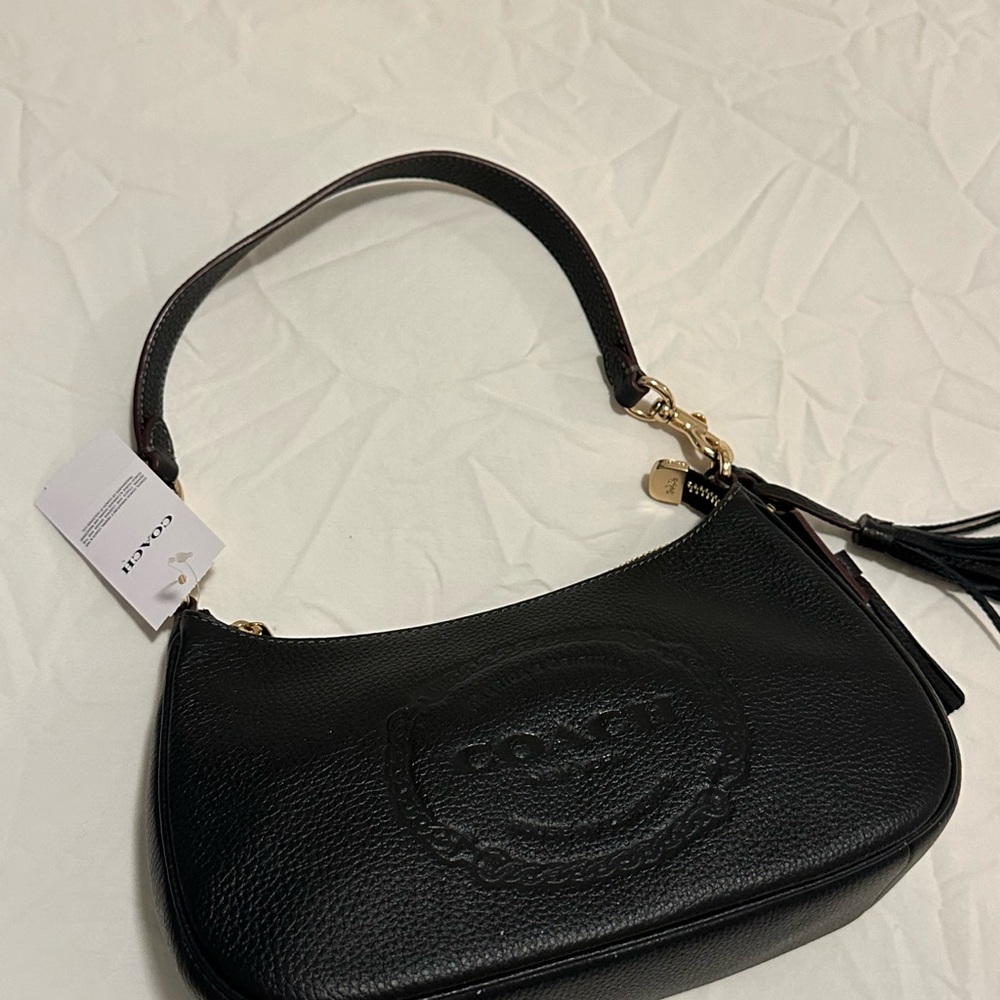 Coach Teri Shoulder Bag with Coach Heritage